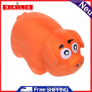 Good Anti-Squeeze Bite Resistant Latex Pig Shape Favorite Dog Molars Clean