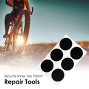 6pcs Glue-free Bicycle Inner Tire Patches Bike Tyre Puncture Repair Tools Newly