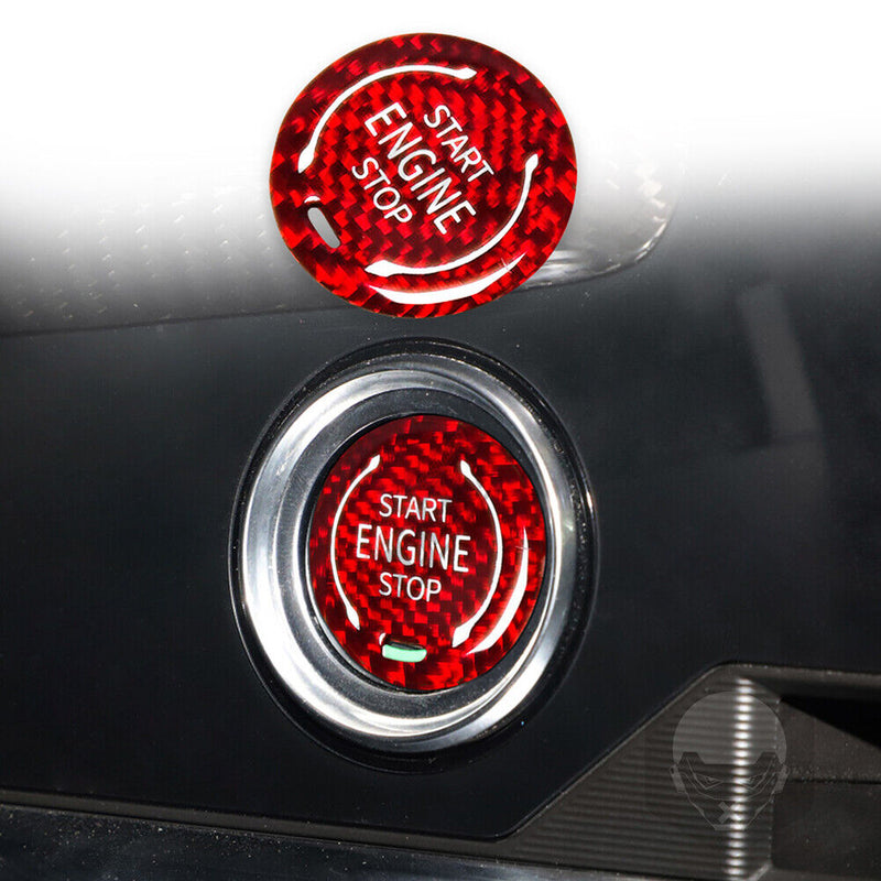 Engine Start Stop Ignition Key Ring Cover for Chevrolet Corvette C8 2020 2022