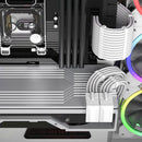 180 Degree Angled Power Adapter Fireproof Plastic U Shaped DIY for Graphics Card