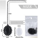 Graduation Cap Tassel DIY Memorial Photo Uniforms Student Pendant (Black) Newly