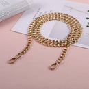 120cm Metal Handbag Chain for DIY Women Shoulder Bag Handle Replacement Strap