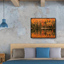 DIY Digital Oil Painting By Numbers Autumn Woods Modern Home Decoration 40x50cm