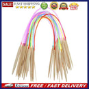 18 pairs of 32 "80cm Multicolor carbonized bamboo knitting needles