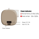 Portable Air Pump Wireless Electric Air Pump with LED Light Rechargeable Battery