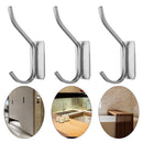 Steel Clothes Organizer Towel Holder Coat Hanger Robe Hooks Storage Rack