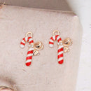 Earrings Xmas Tree Hanging Assorted Shapes Christmas Charms Enamel Pendants