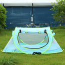 Foldable Beach Tent Zipper Play Tent Tear Resistant Sleep Bed for Indoor Ou