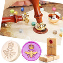 Animal Retro Wax Seal Stamp Head Fire Paint for Wedding Invitations (DW02)
