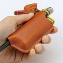 Igniter Holster Outdoor Camping Igniter Protective Storage Bags (A-Caramel)