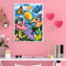 Digital Picture Butterflies Flowers Frameless Oil Painting By Number Handic
