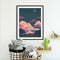 40x50cm Oil Paint By Numbers Pink Clouds Frameless Picture Craft Home Decorative