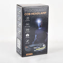 LED Headlamp Rechargeable Wave Motion Sensor Headlight Camping Torch Flashlight