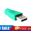 USB 2.0 Type A Male to PS2 Female Converter Adapter for PC Keyboard Mouse