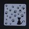 DIY Photo Album Theme Lace Ruler Scrapbook Painting Template Drawing Tool(E