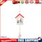 Creative Hollow-out Alpaca House Christmas Pendant Children Gifts (Red)