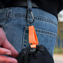 6pcs Glove Grabber Clamp Catcher Safety Working Clip Holder Hanger (Orange)