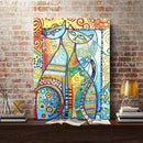 5D DIY Special Shaped Diamond Painting Cat Embroidery Mosaic Kit Home Wall Decor