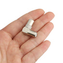 Aerial Male Adapter F Female To TV Male Right Angled Satellite Coax Connectors