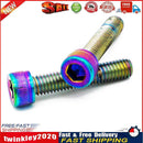 2pcs M6 Road Bike Bowl Cover Bicycle Stem Top Cap Screw for 30mm Fork Tube Newly