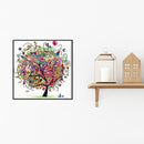 5D DIY Tree Special Shaped Diamond Painting Cross Stitch Mosaic Craft Kits