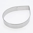 10pcs Stainless Steel Metal Fondant Cake Mold Rose Petal Cookie Cutter Newly