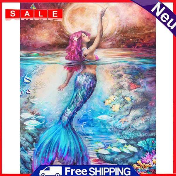5D DIY Full Drill Diamond Painting Beauty Embroidery Craft Kits Bedroom Wall Art