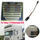 For 1/14 Tamiya Netherlands R730 Intake Hood Light Controller Scania Accessories