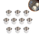 Holders Car RV Boat Marine Stainless Steel Recessed Drop Drink Cup Holder