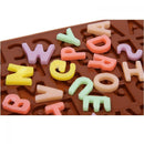 Tool Silicone Fondant DIY Alphabet Chocolate Letter Mould Cake Cookies