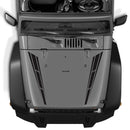 Vinyl Car Stickers Racing Sports Stripe Hood Engine Cover Decals (Black) Newly