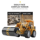 5CH 1/24 RC Truck Road Roller Remote Control Engineering Vehicle Kids Toys