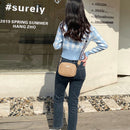 Fashion Solid Color Shoulder Crossbody Bag Women PU Leather Casual Small Handbag
