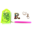 DIY Key Chain Diamond Painting Letters Women Bag Keyring Pendant Gift (R) Newly