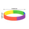 Women Man Jewelry Silicon Bracelet Couple Rainbow Lover Friendship Bracelets