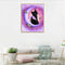 Black Cat Round Diamond Painting DIY Embroidery Kit Cross Stitch Home Decor