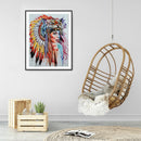 5D DIY Diamond Painting Full Round Drill Man Mosaic Picture Wall Home Decorat