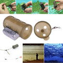 Carp Fishing Feeder Bait Cage Lure Pit Device w/ Lead Pellet (A1121-50G)
