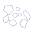 Silicone Christmas Stamp+Metal Cutting Dies Stencil Frame Scrapbook Album