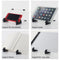 Foldable 5D Diamond Painting Bracket Embroidery Cross Stitch Stand with Clips