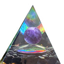 5cm Orgonite Pyramid Heal Reiki Orgone Energy Generator Crystal Stone (H) Newly
