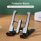 Foldable Tablet Holder Height Adjustable Smart Phone Cooling Stand (Black) Newly