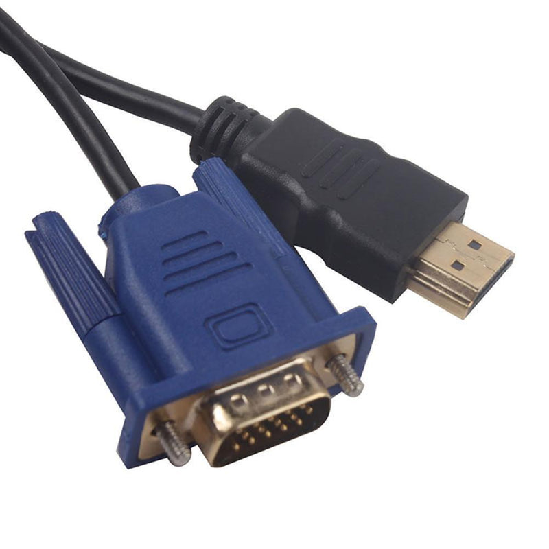 Premium Version 6ft 1.8M HDMI Male to VGA Male Cable HDMI Male