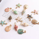 Earring Craft Making Ocean Pendants Sea Shell Conch Charms Handmade Accessories