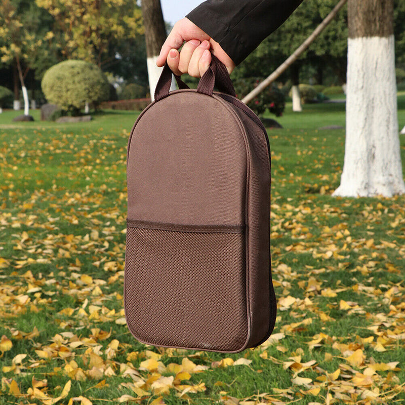 Outdoor Camping Cookware Container Bags Travel Hiking Picnic Pouch (Coffee)