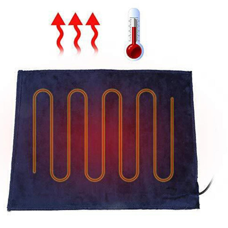 5V2A USB Electric Cloth Heater Pad 3-Mode Adjustable Temperature Heating Warmer#