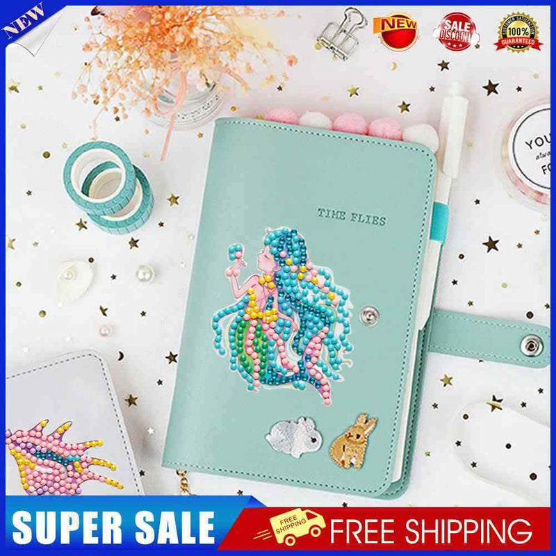 #A 5D DIY Diamond Drawing Kit Stickers Series Full Round Drill House Wall Art Cr