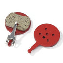 2pcs/Set Semi-Metallic Bike Brake Pads Mountain Road Cycling Braking Disc Parts