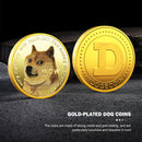 Dogecoin Coin Metal Art Collection Cryptocurrency Virtual Currency Souvenir