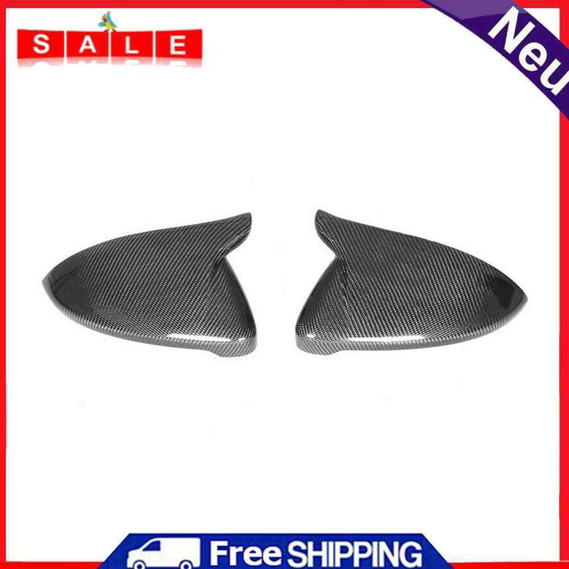 2pcs Car Rearview Mirror Shell Side Wing Mirror Covers Trim Cap for Golf 7 14-19
